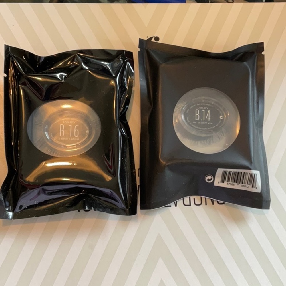 LASHIFY Black Set B14 & B16 Lashes, NIP